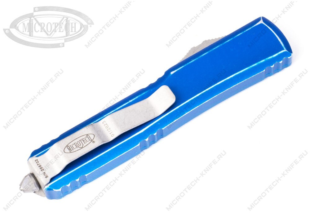 Нож Microtech Ultratech 121-10DBL Distressed Blue