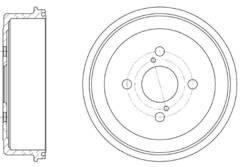 Барабан тормозной G-brake  GD-06046