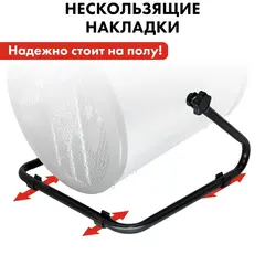 Нагреватель воздуха электрический с ТЭН QUATTRO ELEMENTI QE-9000 ETN (4,5/9,0 кВт, 380В-3ф, 880 м3/час) — цилиндр (649-288)