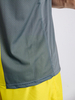 Спортивная тренировочная футболка Noname Miler T-Shirt SS 25 UX grey-yellow - 6
