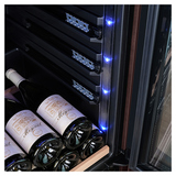 Винный шкаф MEYVEL MV163PRO-KBT2 Спелая вишня