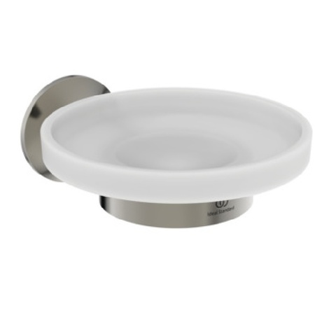 Ideal Standard La Dolce Vita T5507GN Мыльница с держателем, матовое стекло, для настенного монтажа, с крепежом