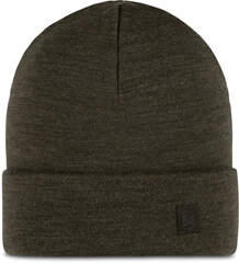 Теплая шерстяная шапка Buff Merino Heavyweight Hat Solid Bark