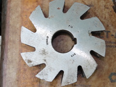 Фреза фасонная полукруглая вогнутая 125 R12 Р18