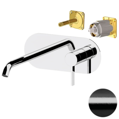 Remer Metrica MC15KBCFP Смеситель для раковины, цвет: чёрный