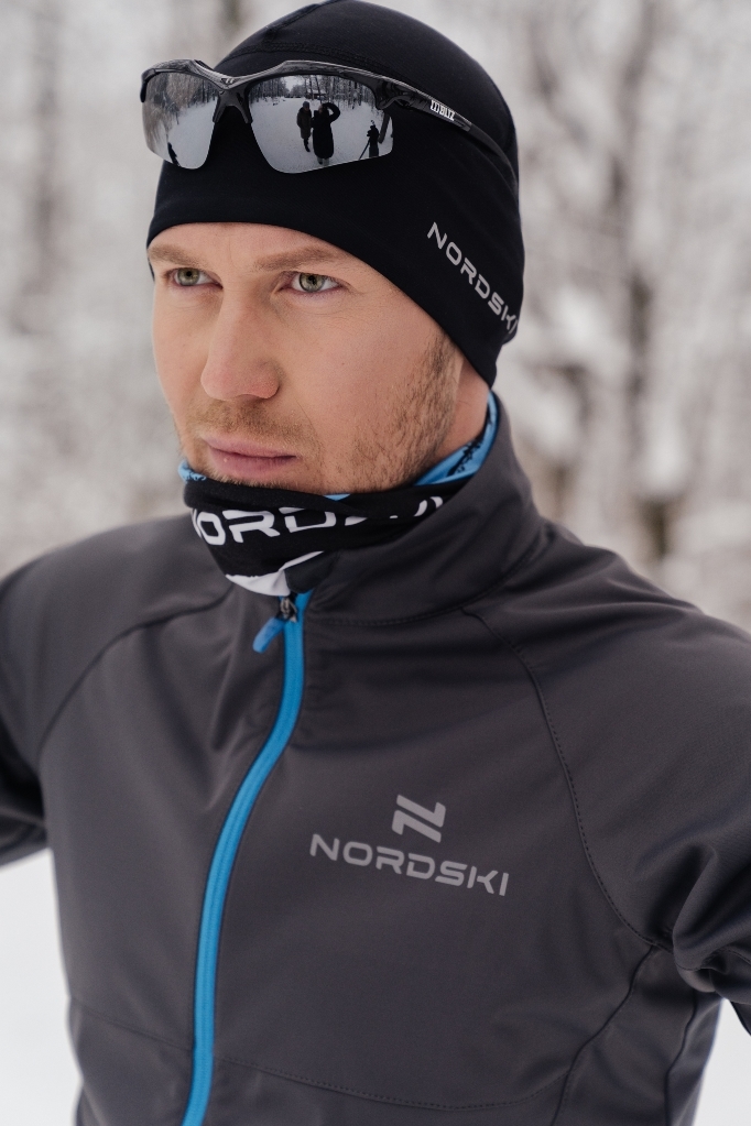 Nordski Elite 2020 разминочная куртка мужская grey - 3