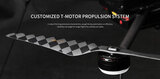 Набор для сборки квадрокоптера T-Motor M690A (рама, ВМГ, шасси) + АКБ