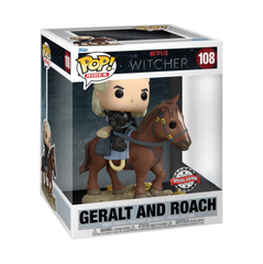 Funko POP! Witcher: Geralt and Roach (Exc) (108)
