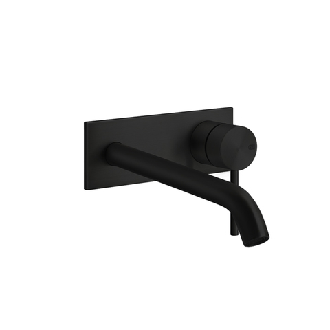 Gessi 316 54090#299 Внешняя часть смесителя для раковины, излив 181-201мм, без донного клапана, Black XL