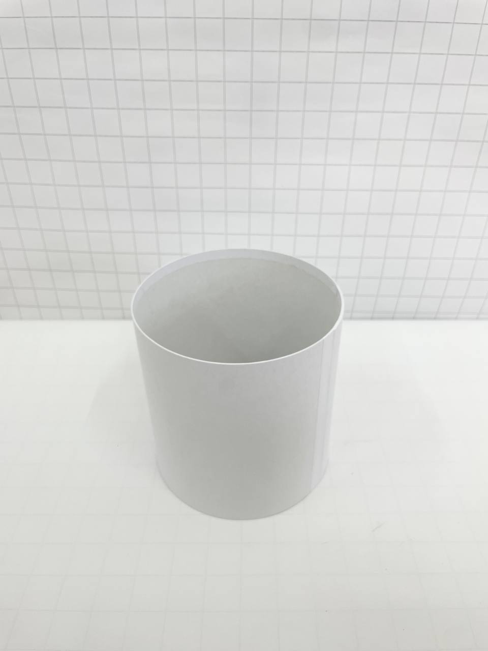 Цилиндр одиночный, без крышки, 16*16 см, Белый, 1 шт.