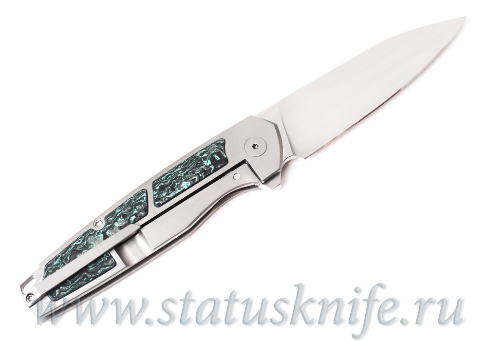 Нож TRILOBIT Green FLIPPER Лопатин Игорь