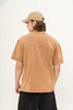 Футболка Kultura oversize Premium garment dyed бежевый