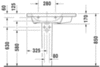 Duravit DuraStyle 2325800060 Раковина мебельная