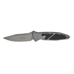 Фото Складной нож Microtech Socom Elite Weathered Metal, сталь M390MK, рукоять алюминий/кратон