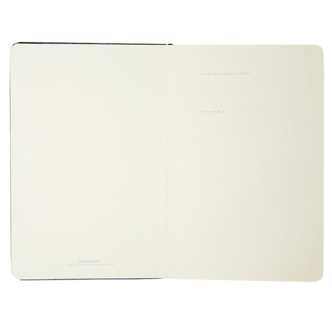 Блокнот Moleskine Classic Large, цвет красный, без разлиновки