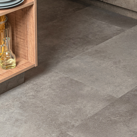 WPC ламинат Vinilam - Ceramo Stone Цемент стальной (71610-8)