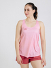 Женская беговая майка Noname Free Running Top 25 WOS pink - 1