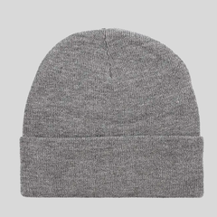 Шапка Alpha Industries Essential Beanie Medium Charcoal Heather (Серая)