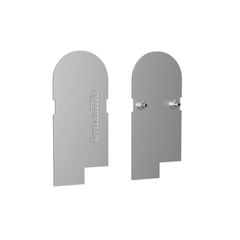 Декоративная накладка ARMADILLO для скрытой петли U3D2400 (FRAME) SC мат.хром /64729/ (2шт)