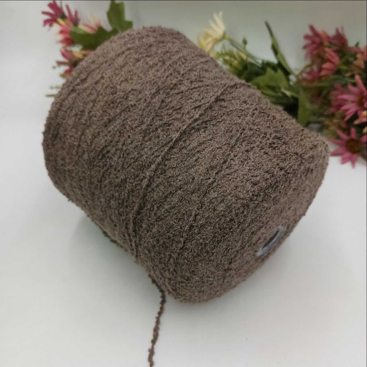 Peater Eco хопковое букле с кашемиром 270м/100гр Тауп 2124