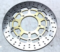 Диск тормозной передний на SUZUKI GSX R 600 / 750 06-07, GSX R 1000 05-08 г.в. gold