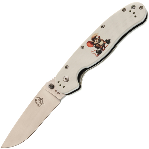 Складной нож Steelclaw Крыса Атлет, сталь VG-10, рукоять G-10