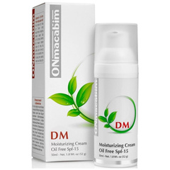 ONMACABIM DM MOISTURIZING CREAM OIL FREE  - Увлажняющий крем для жирной кожи SPF 15, 50мл.