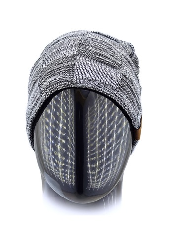 Картинка шапка-бини Skully Wear ZZM-998 11(light grey) - 5