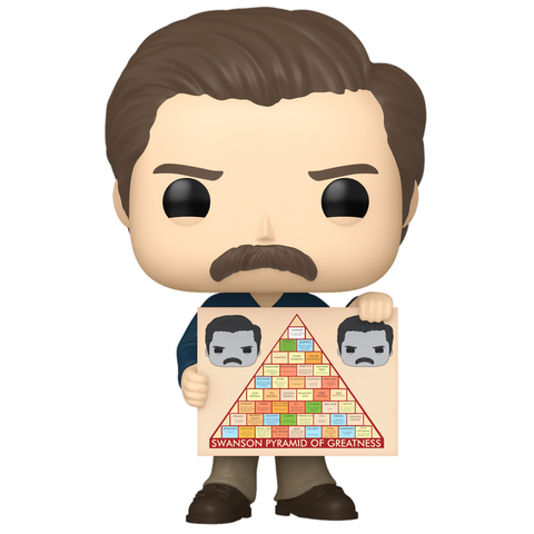 Funko POP! Parks and Recreation: Ron Swanson (1569)