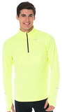 Рубашка беговая мужская Nike Element 1/2 Zip LS