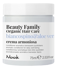 NOOK  Крем-кондиционер для ежедневного ухода -Crema Armoniosa Biancospino&Aloe Vera,  75 мл