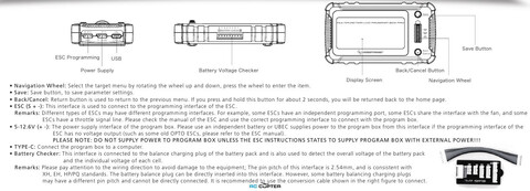 Программатор для регуляторов HOBBYWING LCD Program Box Pro