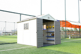Садовый пластиковый сарай HouzBlock Comfort-3 (2.2x3.3 м)