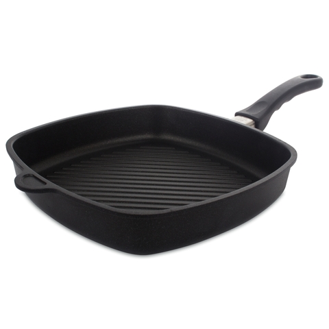 Сковорода гриль квадратная 28x28 см AMT Frying Pans арт. AMT E285G FIX