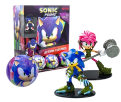 Рандомная фигурка Blind Box Sonic Prime Sonic the Hedgehog в капсуле