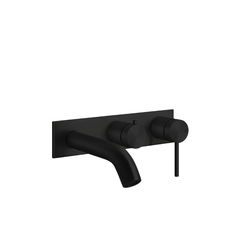Gessi 316 54136#299 Встраиваемый смеситель на 2 источника, с изливом 168-138мм и переключателем (внешняя часть), цвет: Black XL фото