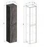 BelBagno Kraft KRAFT-1600-2A-SC-RGB-L Шкаф подвесной, 33x30, цвет: Rovere Galifax Bianco