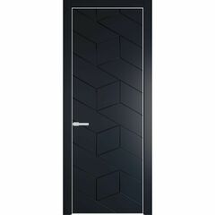 Межкомнатная дверь эмаль Profil Doors 9PE нэви блу глухая