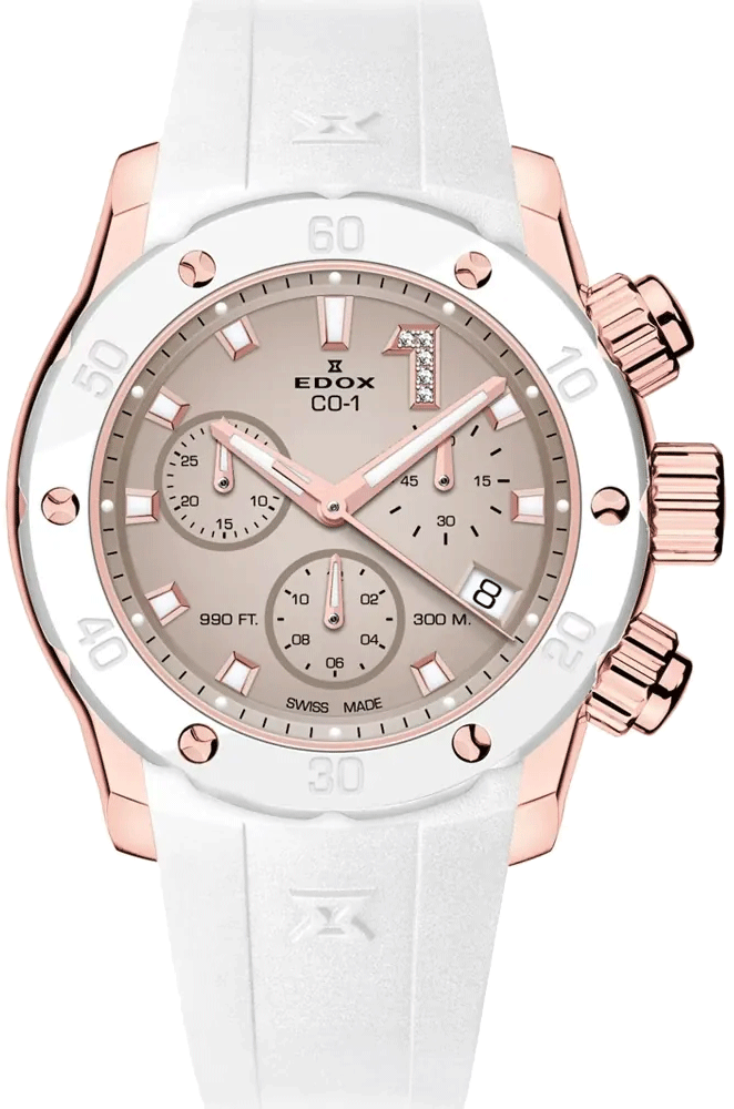 Часы женские EDOX 10255 37RBCAB BEIDR CO-1 Chronolady