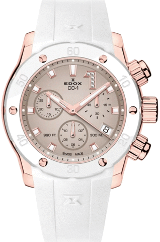 Часы женские EDOX 10255 37RBCAB BEIDR CO-1 Chronolady
