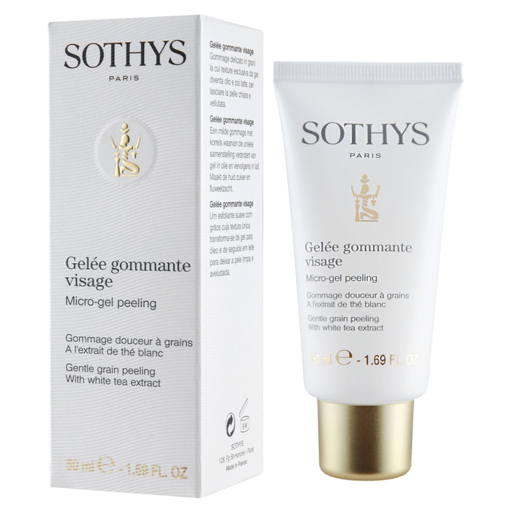 Гель-скраб с микрогранулами с экстрактом белого чая SOTHYS Micro-Gel Peeling 50мл