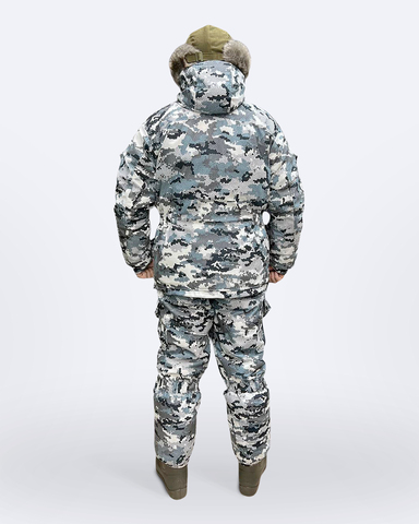 Зимний костюм ГОРНЫЙ –45 °C, Алова, белый камуфляж