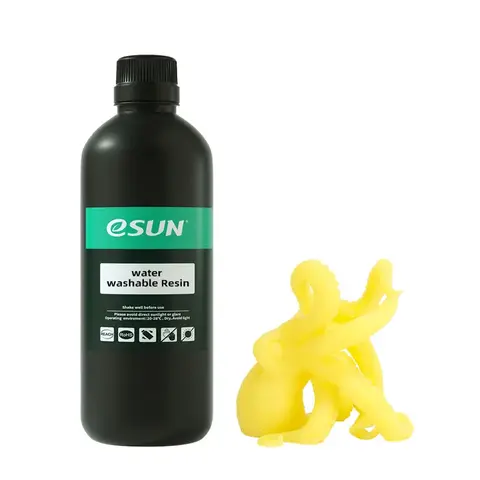 Фотополимер ESUN Water Washable желтый (0,5 кг)
