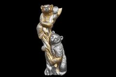 Силиконовый молд Медведи ( молд левый) большой