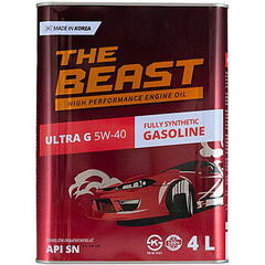 E0105L04U1 THE BEAST Синт-ое мот.масло ULTRA G 5W-40 (4л) - 4 л