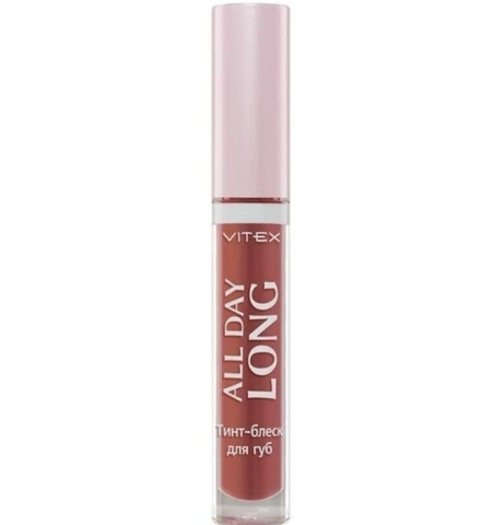 VITEX Тинт-блеск для губ  ALL DAY LONG, тон 36 All day chocolate 3г