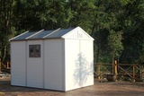 Садовый пластиковый сарай HouzBlock Comfort-3 (2.2x3.3 м)