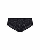 трусы слипы Openwork черные