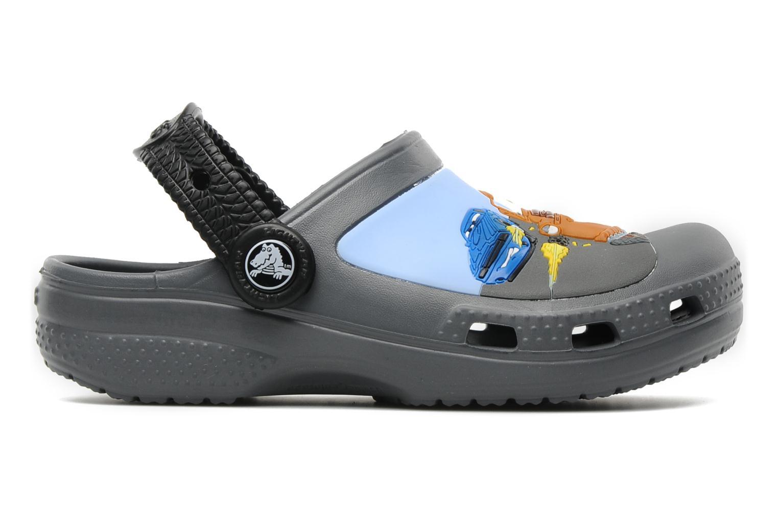 Сабо Крокс (Crocs) пляжные шлепанцы кроксы для мальчиков, цвет серый