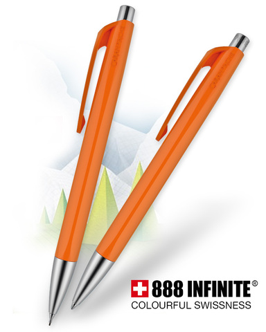 Ручка шариковая Caran d'Ache 888 Office Infinite, Orange (888.030)